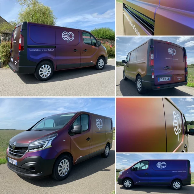 @esopose #esopose #adhésif #pose #poseur #avery #3m #hexis #covering #totalcovering #wrappedcars #carwrap #wrap #dapperwraps #carwrapping #carlovers #teckwrap #instacars #vinyl #vinylwrap #kingsofvinyl #layednotsprayed #vinylwrapping #averydennison #cameleon #violet #renault #trafic
