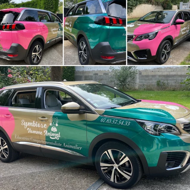 Merci pour votre confiance 💪🏼@symbiosehommeanimal 

#educatrice #comportementaliste #animals #animal #animalier 
#esoposeofficiel #esopose #adhésif #pose #poseur #avery #3m #hexis #covering #totalcovering #wrappedcars #carwrap #wrap #dapperwraps #carwrapping #carlovers #teckwrap #instacars #vinyl #vinylwrap #kingsofvinyl #layednotsprayed #vinylwrapping #averydennison